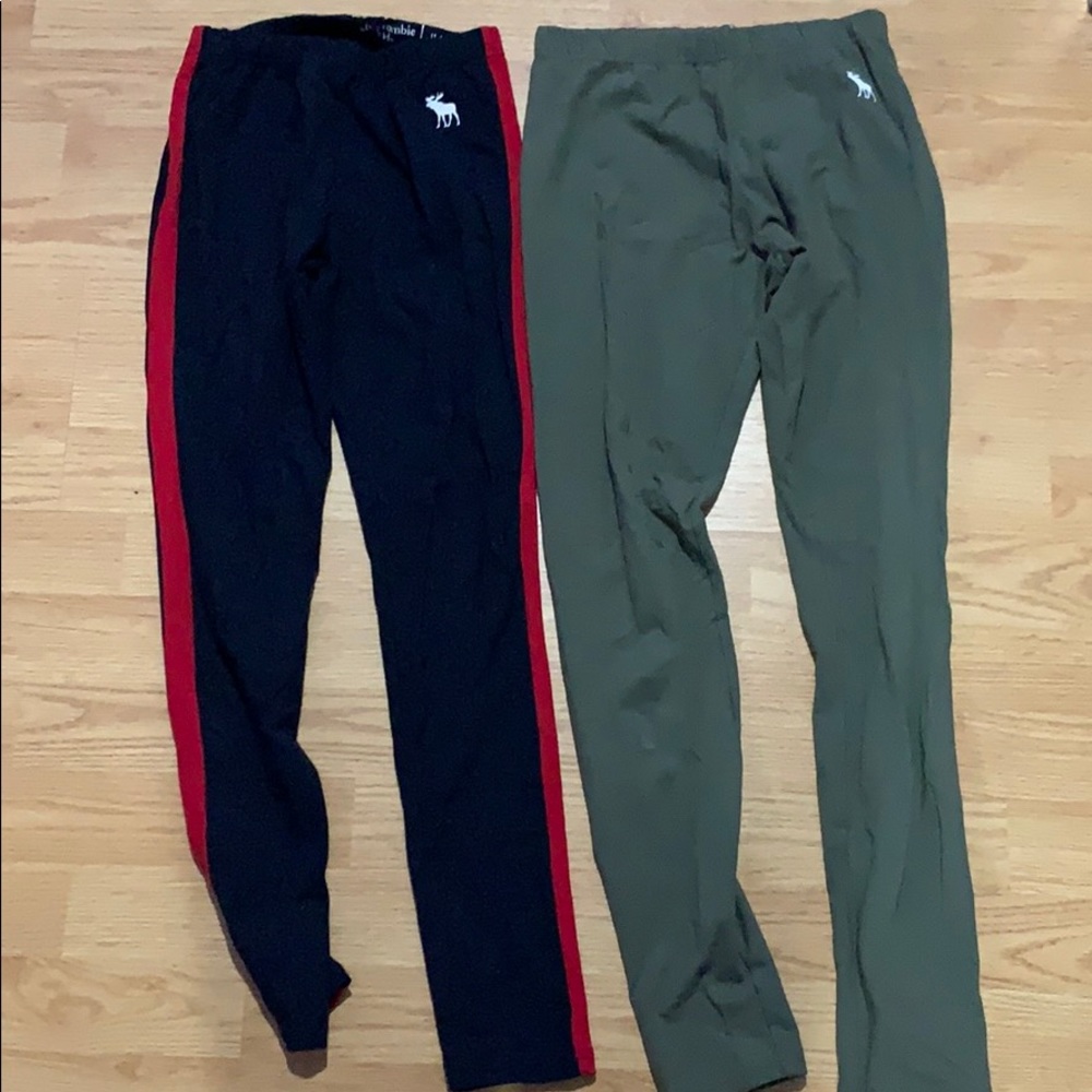 a&f girls leggings